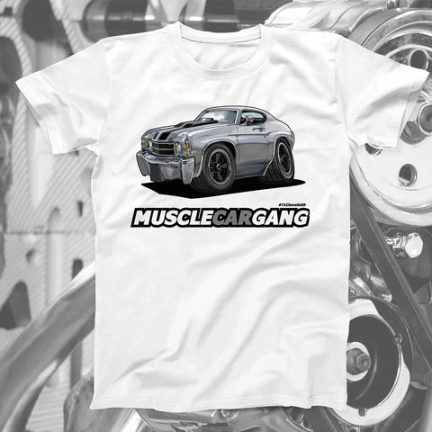 1971 Chevelle SS T-Shirt (Silver)