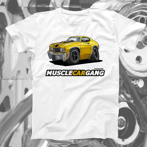 1971 Chevelle SS T-Shirt (Yellow)